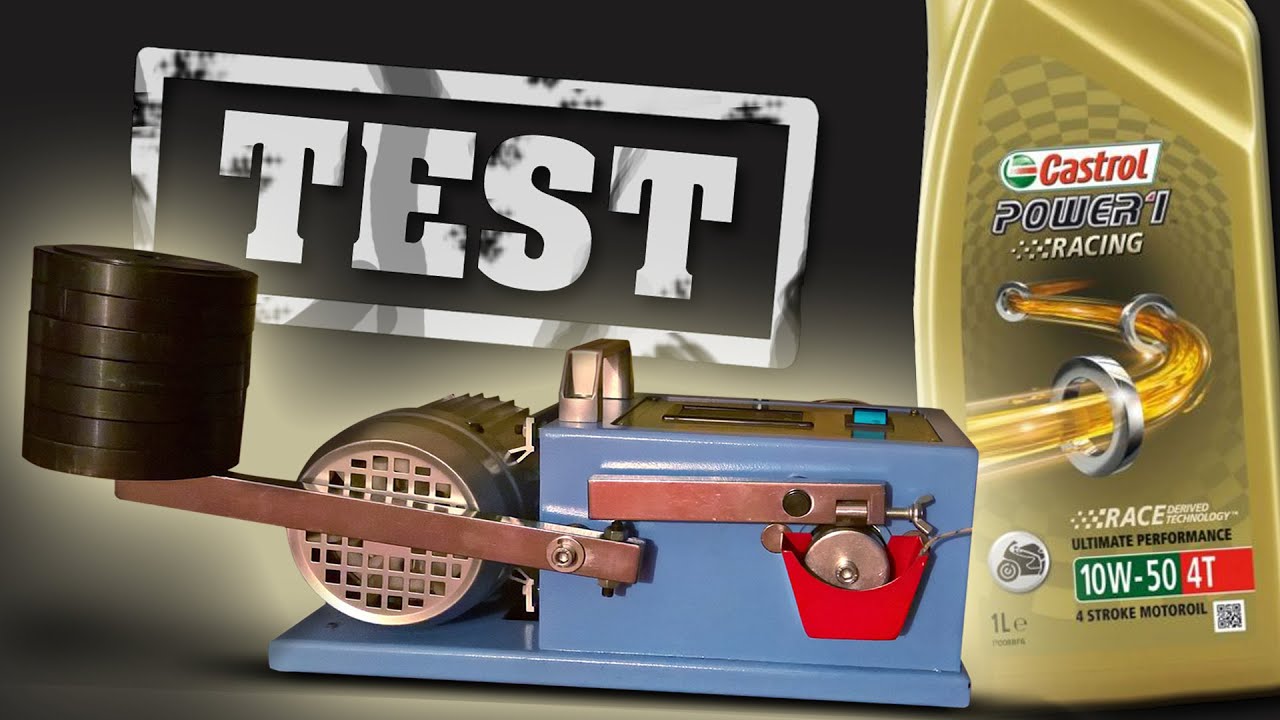 Castrol Power 1 Racing 4T 10W50 Engine oil test Piotr Tester