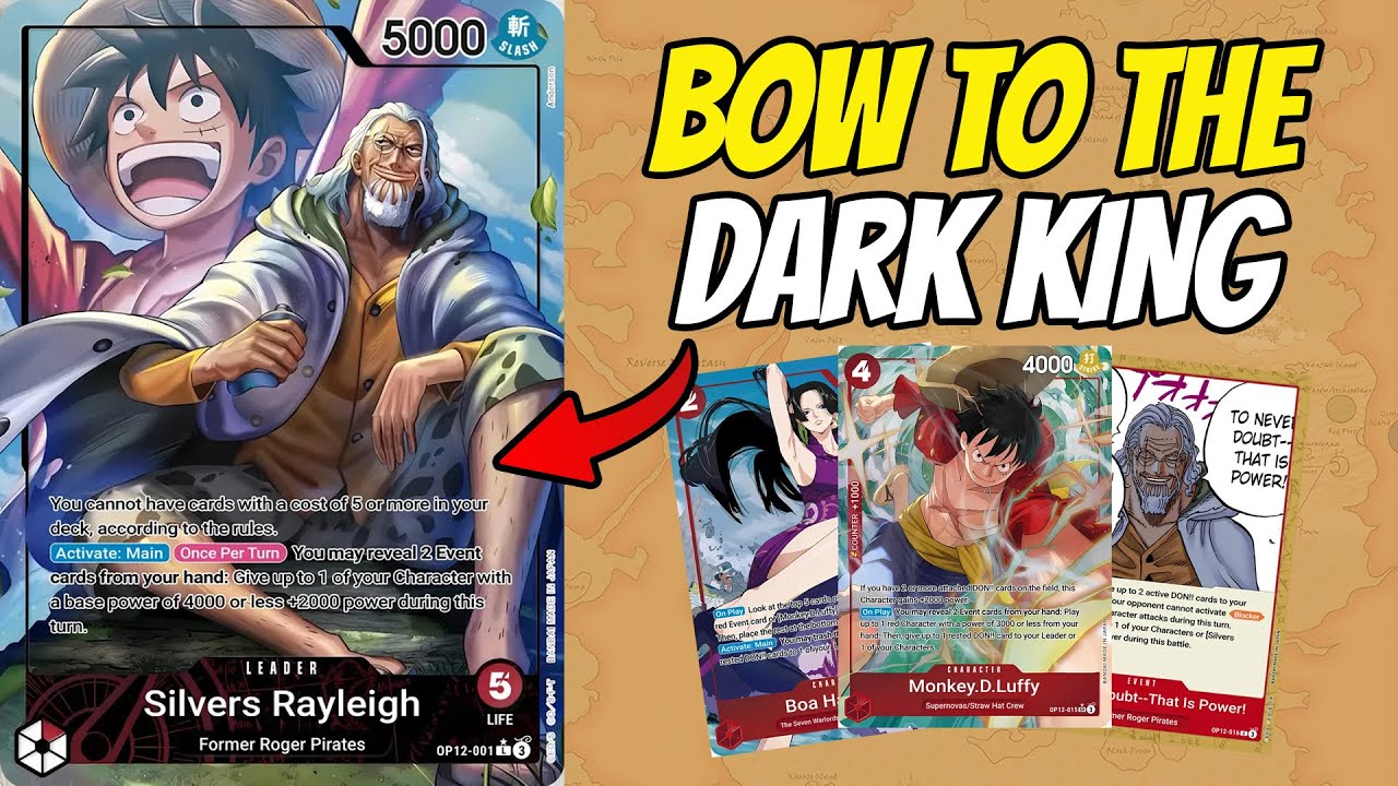 [OP12] Bow to the Dark King! OP-12 Red Rayleigh Deck Guide | One Piece Card Game