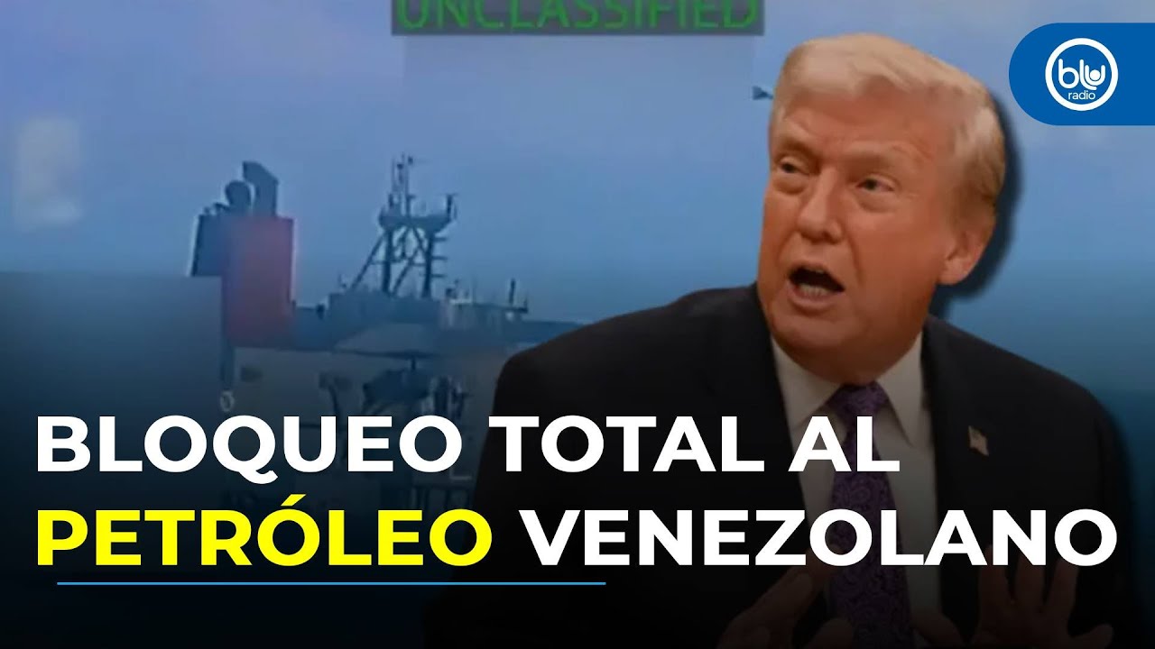 Trump ordenó bloqueo total de todos los petroleros sancionados que entren y salgan de Venezuela