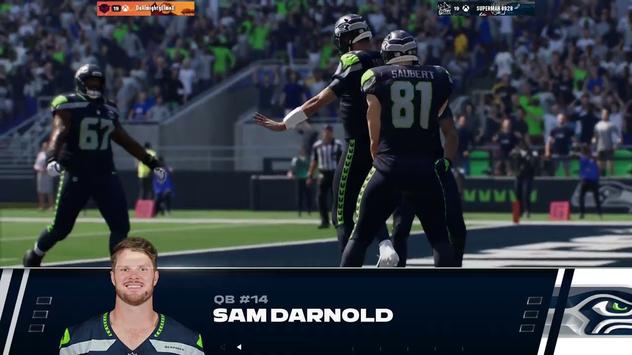 RAMS vs SEAHAWKS PLAYOFF SHOWDOWN | Madden 26 Online H2H (No Commentary)