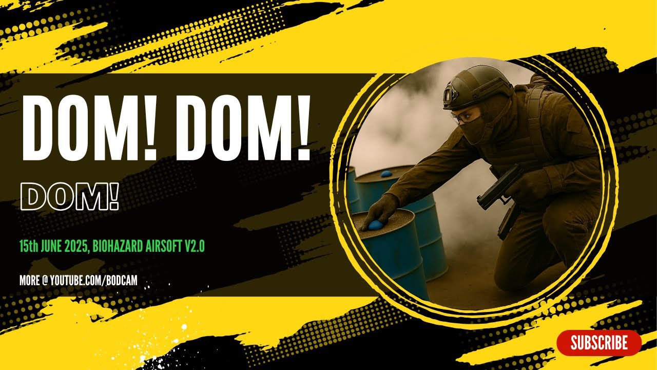 Dom! Dom! Dom!!!! #airsoftcqb  #airsoft #cqbairsoft #cyma