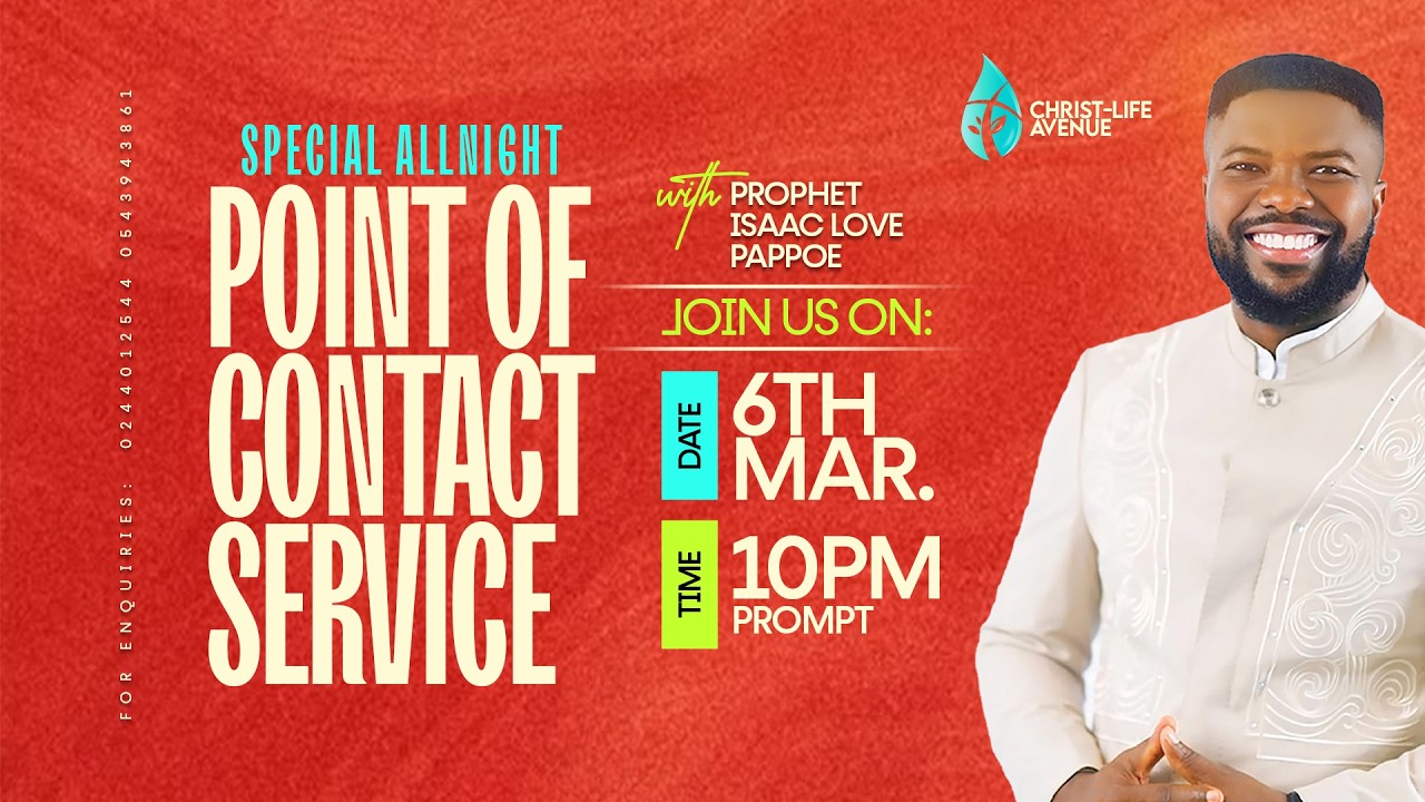 Christ-Life Avenue || ABIAN Service || 6th March, 2026 || Point Of Contact Service || Episode 103