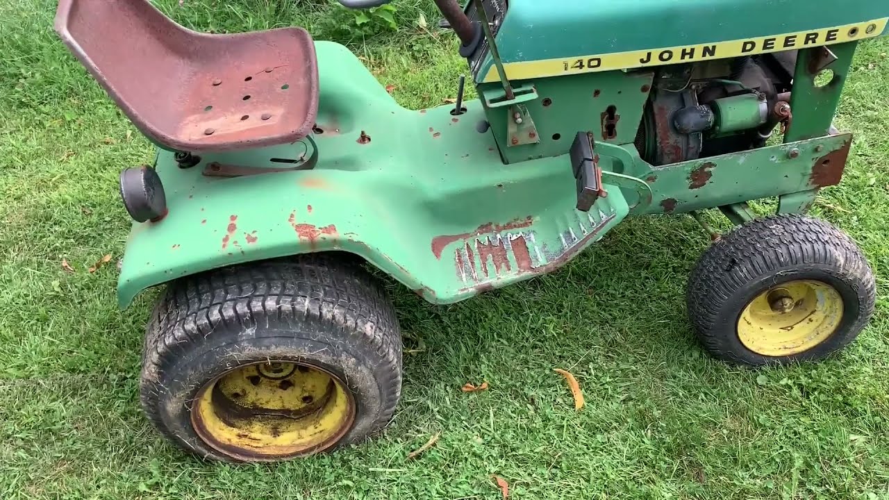 New Tractor?? 1971 John Deere 140 H3 Can It Be Saved!!!