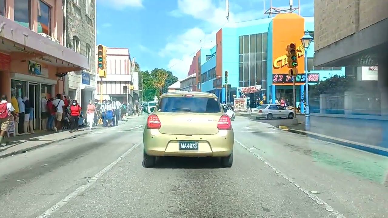 Driving in Barbados - Around Bridgetown