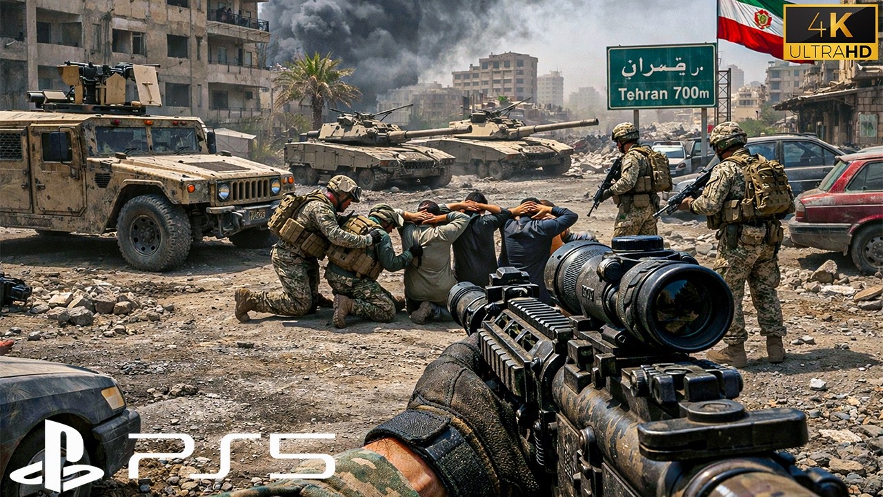 US ARMY Started WAR in IRAN | Battlefield Ultra Realistic Immersive 4K60FPS Gameplay
