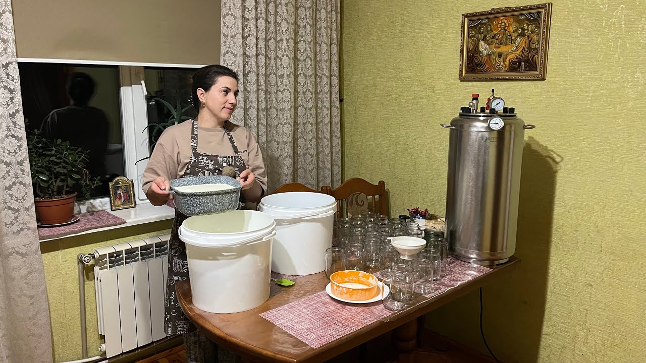 Випробування автоклава “А32 electro” Згущене молоко на сухих вершках!