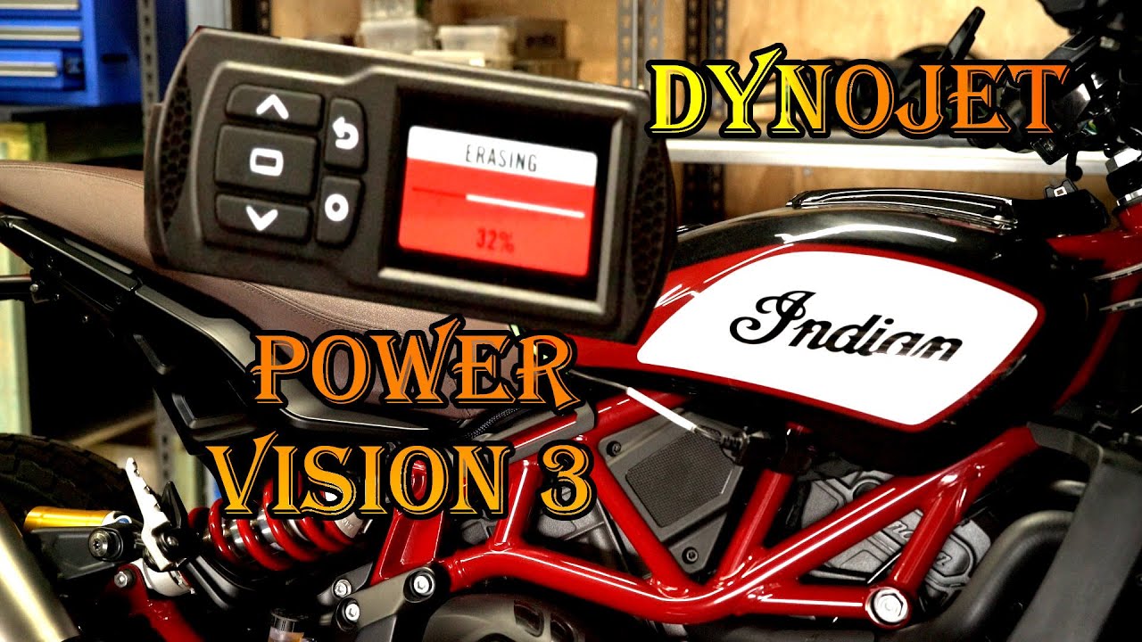 Indian FTR 1200 Холодный запуск. Установка Power Vision 3 и регулировка холостого хода.