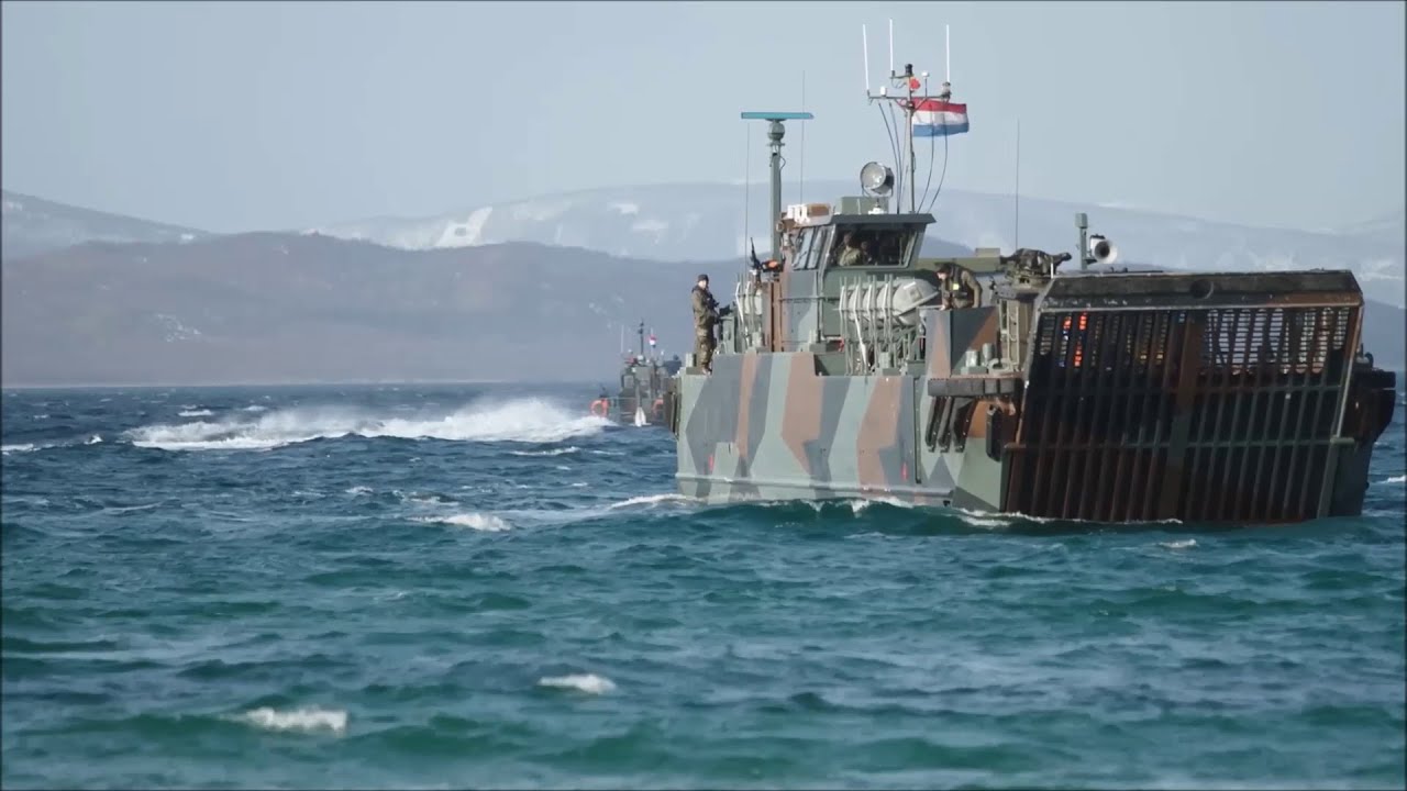 Dutch, French and US Marines land in Norway for Exercise Cold Response 22