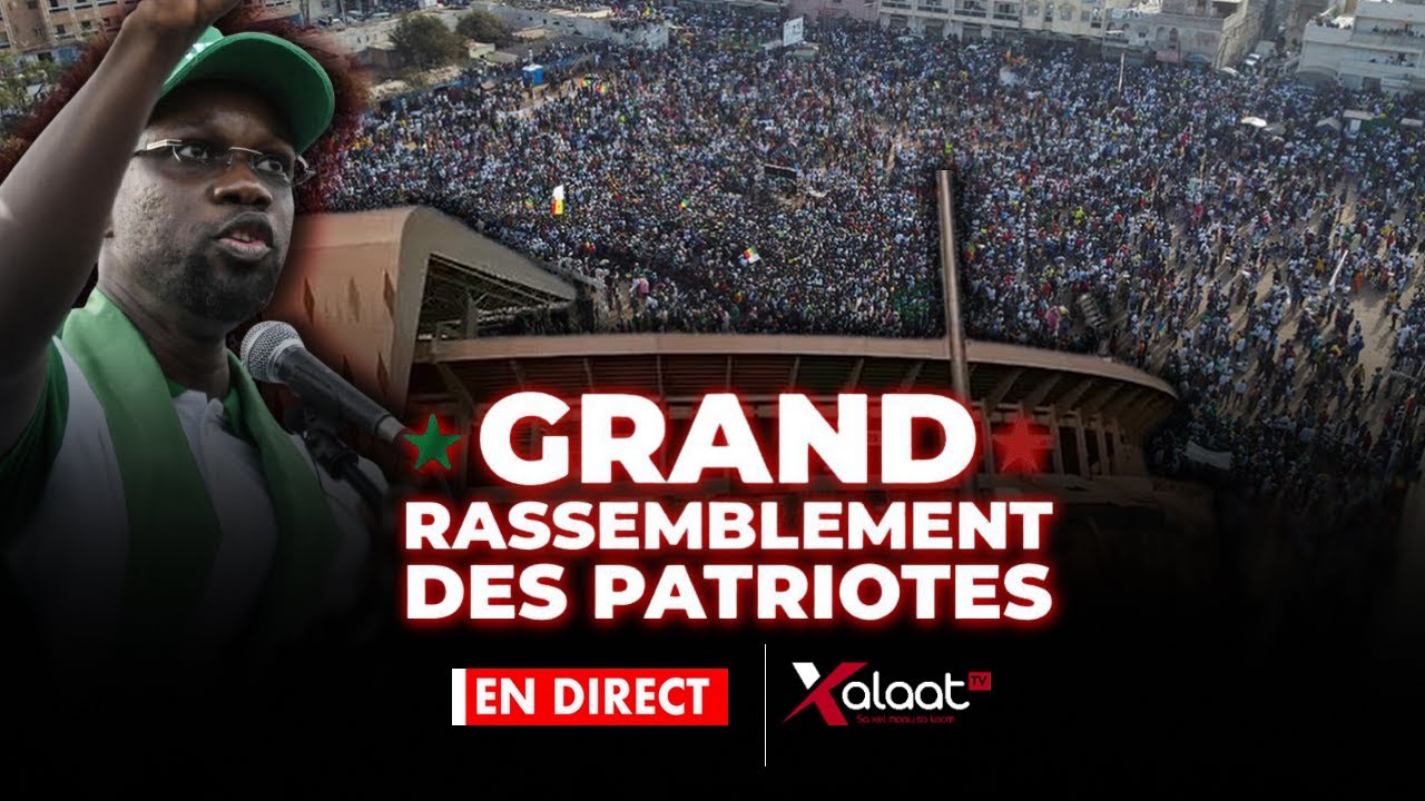 EN DIRECT | Tera Meeting d'Ousmane SONKO/PASTEF - Stade L&eacute;opold S&eacute;dar Senghor