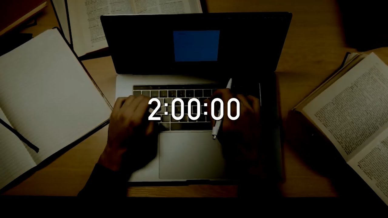 2 Hour Timer - Study & Work Countdown Timer