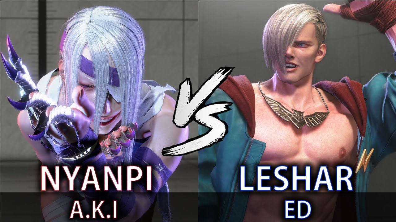 NYANPI (A.K.I) vs LESHAR (ED) - [Street Fighter 6] (REPLAY)