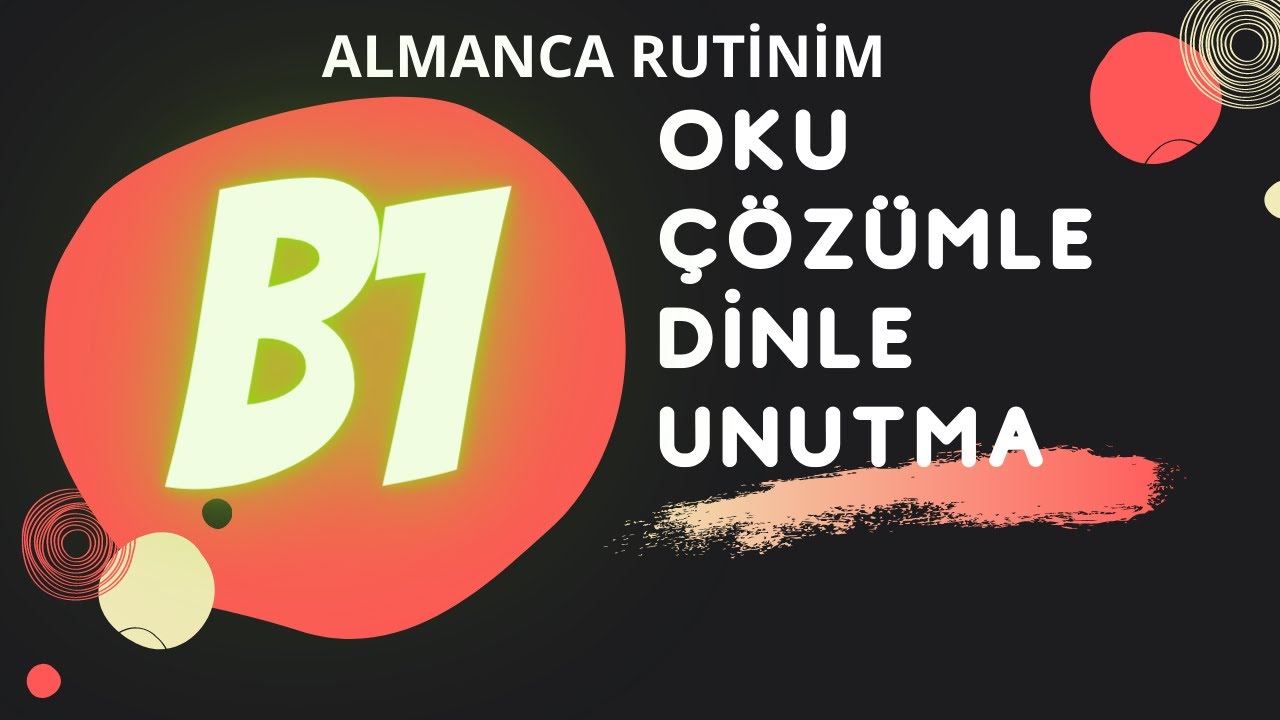 #B1/03 SAYFALARDA ALMANCA B1 SEVİYESİ CÜMLE ÇÖZÜMLEMELERİ