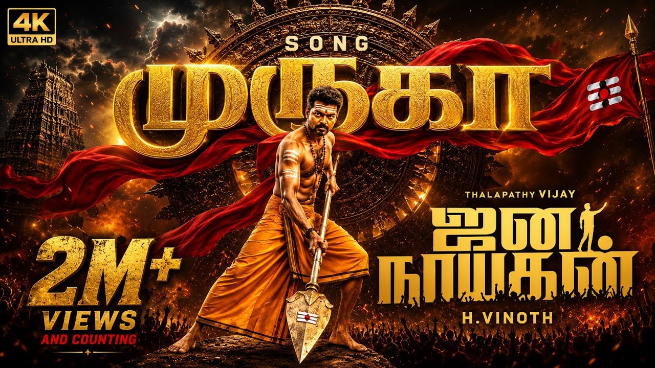 Jana Nayagan | Muruga Song | Thalapathy Vijay | Pooja Hegde | H.Vinoth | SHASTIKA ENTERTAINMENTS