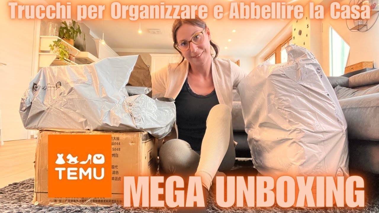 Super Mega Umboxing Temu🛍️Trucchi per Organizzare e Abbellire la Casa SPENDENDO POCO 💰