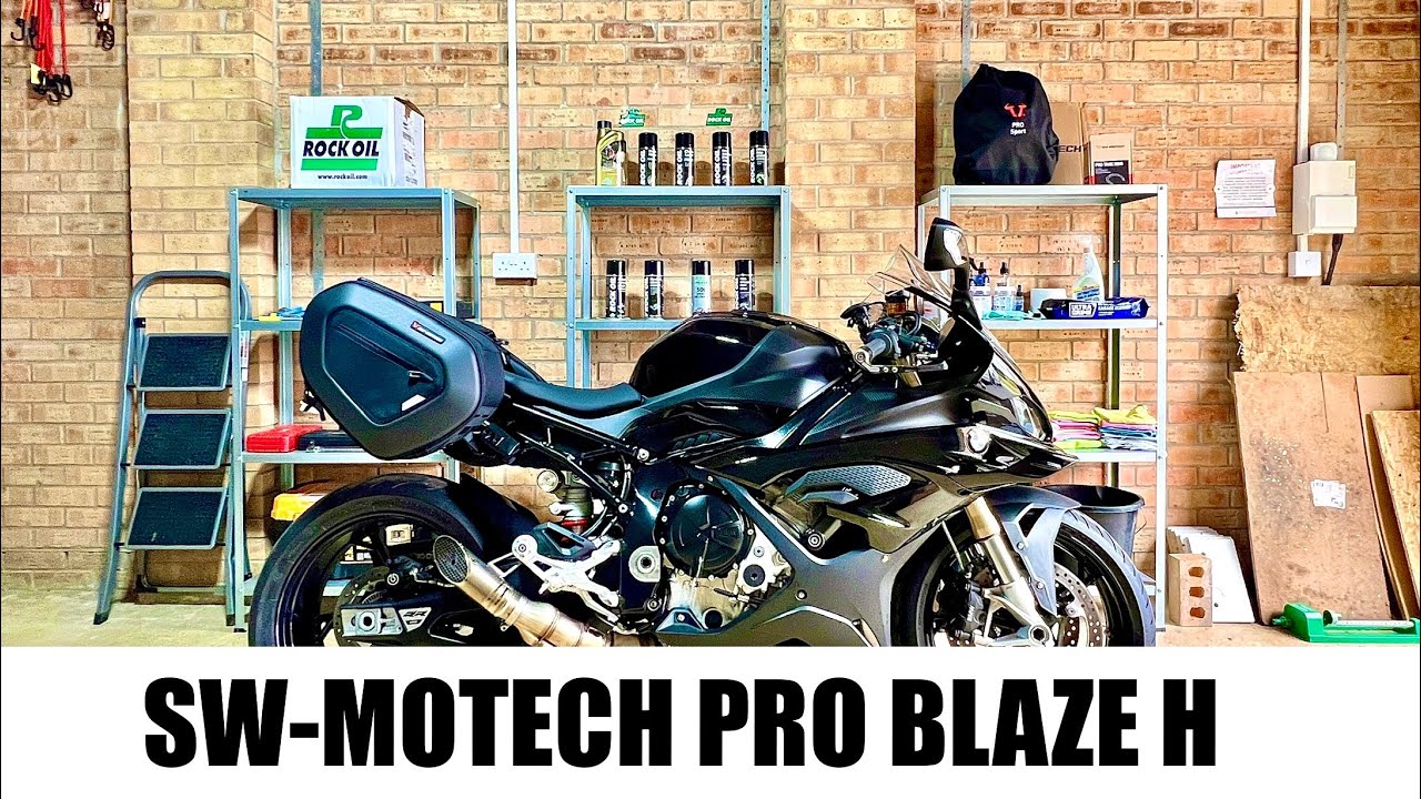 SW Motech Pro Blaze H Panniers - How to fit & Review! Best luggage for BMW S1000RR in my opinion!