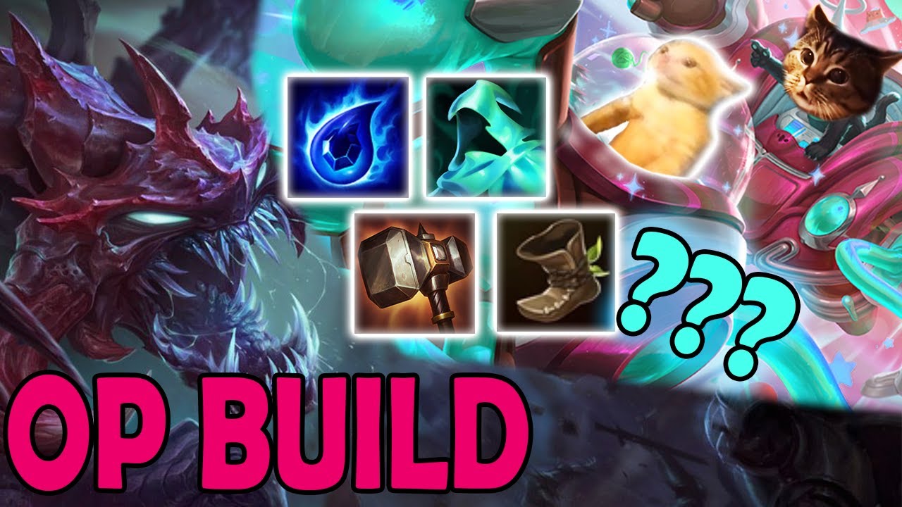 SEASON 14 BLITZCRANK VS CHO GATH 😼🥊 COMPONENT BUILD 🤔