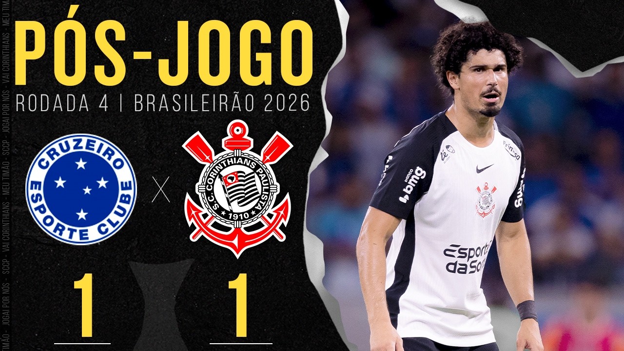 PRÉ-JOGO 🔴 CRUZEIRO X CORINTHIANS | AO VIVO COM IMAGENS DE BH | 4ª RODADA | BRASILEIRÃO 2026