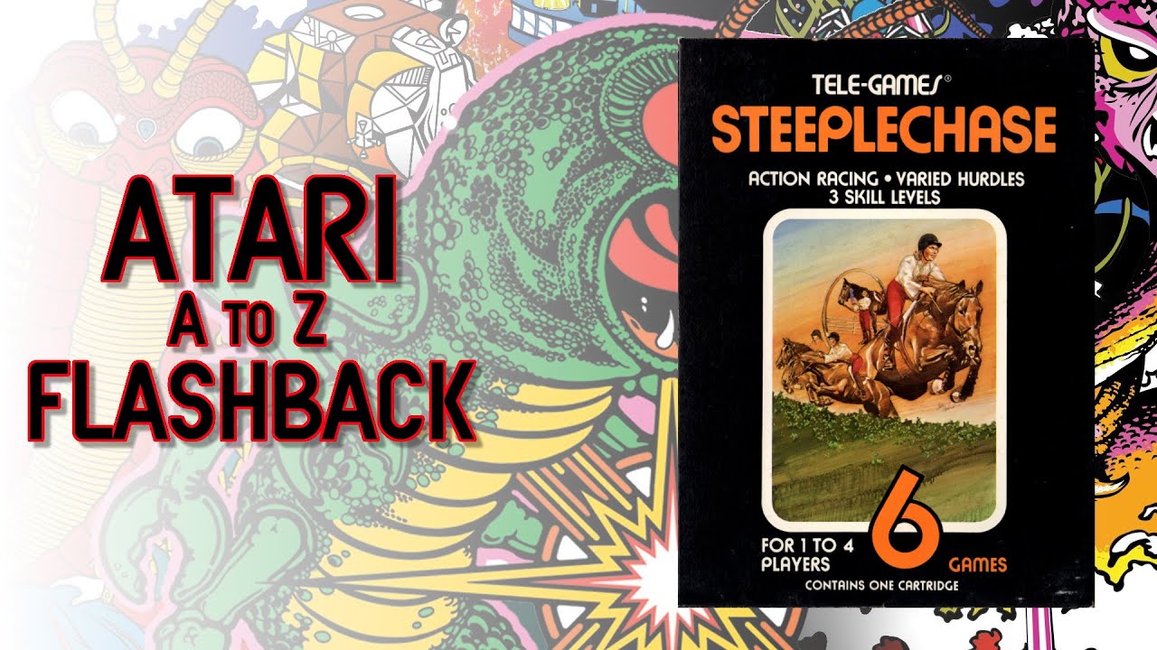 Steeplechase for Atari 2600 is not about catching churches | Atari A to Z Flashback