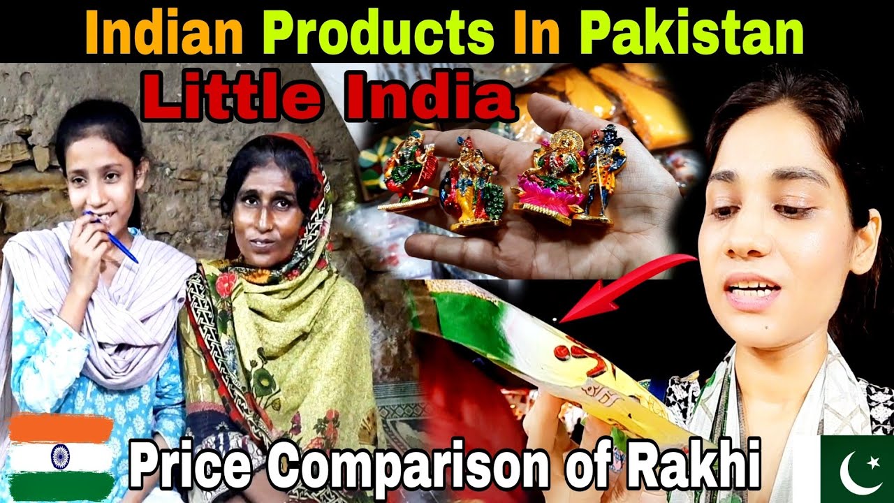 Indian product in Pakistan | Pakistani Market | mini India 🇮🇳 in Karachi | price Comparison 😱