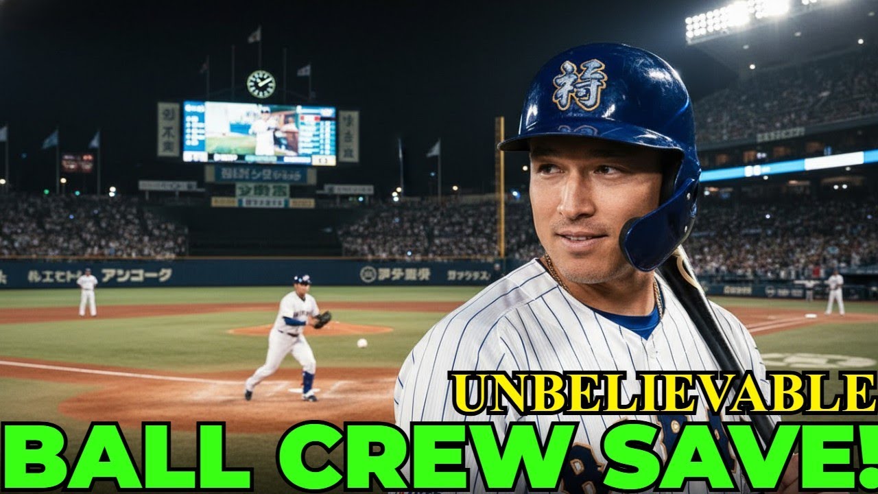 UNBELIEVABLE Ball Crew Saves Down the Line in MLB (2025 Season)