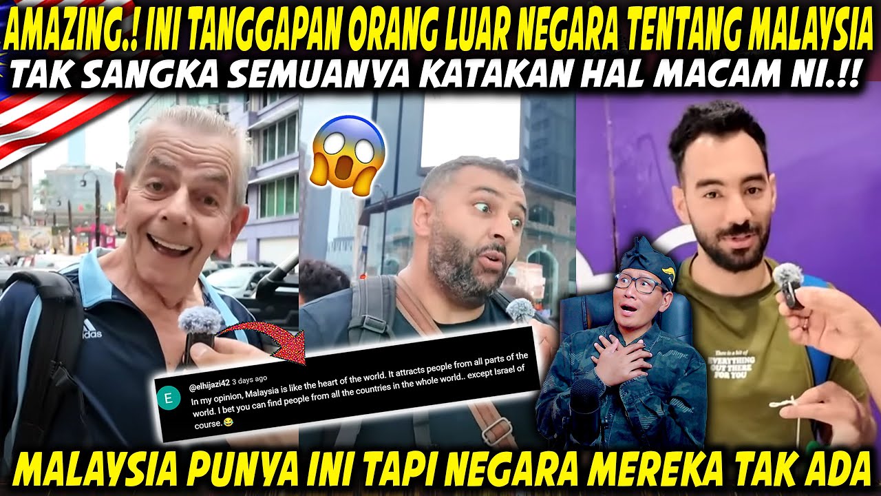 MALAYSIA BUAT ORANG BARAT TERDIAM❗PUJI MALAYSIA SAMPAI TAK MAHU PULANG😱TERNYATA INI ALASANNYA❗