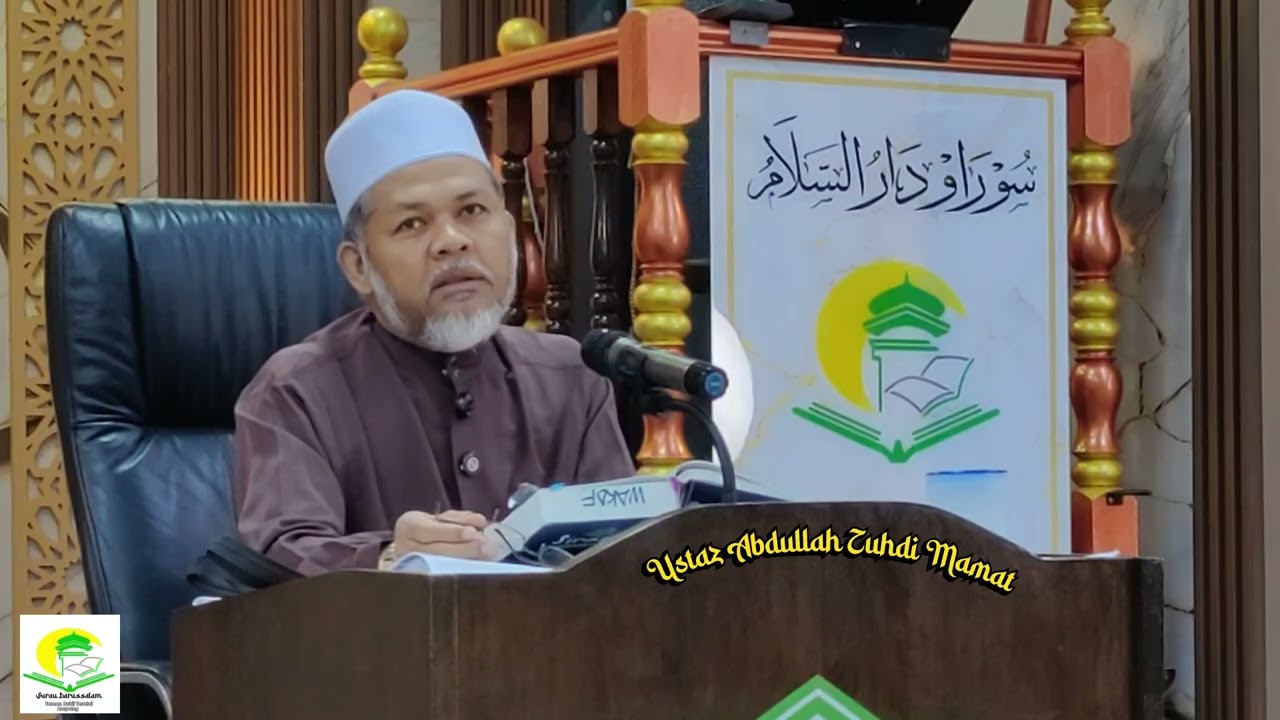 Kuliah Subuh 24.1.2026 - Ustaz Abdullah Zuhdi bin Mamat