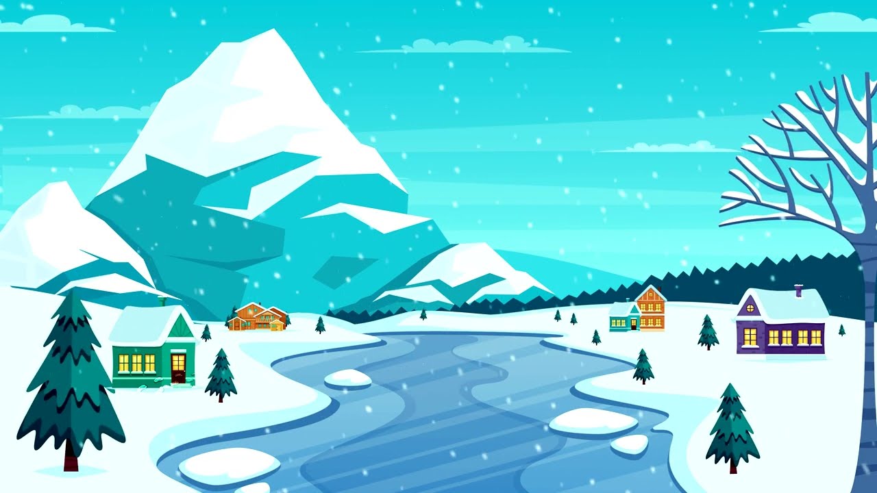 Cozy & Peaceful Winter Snow - Ambience