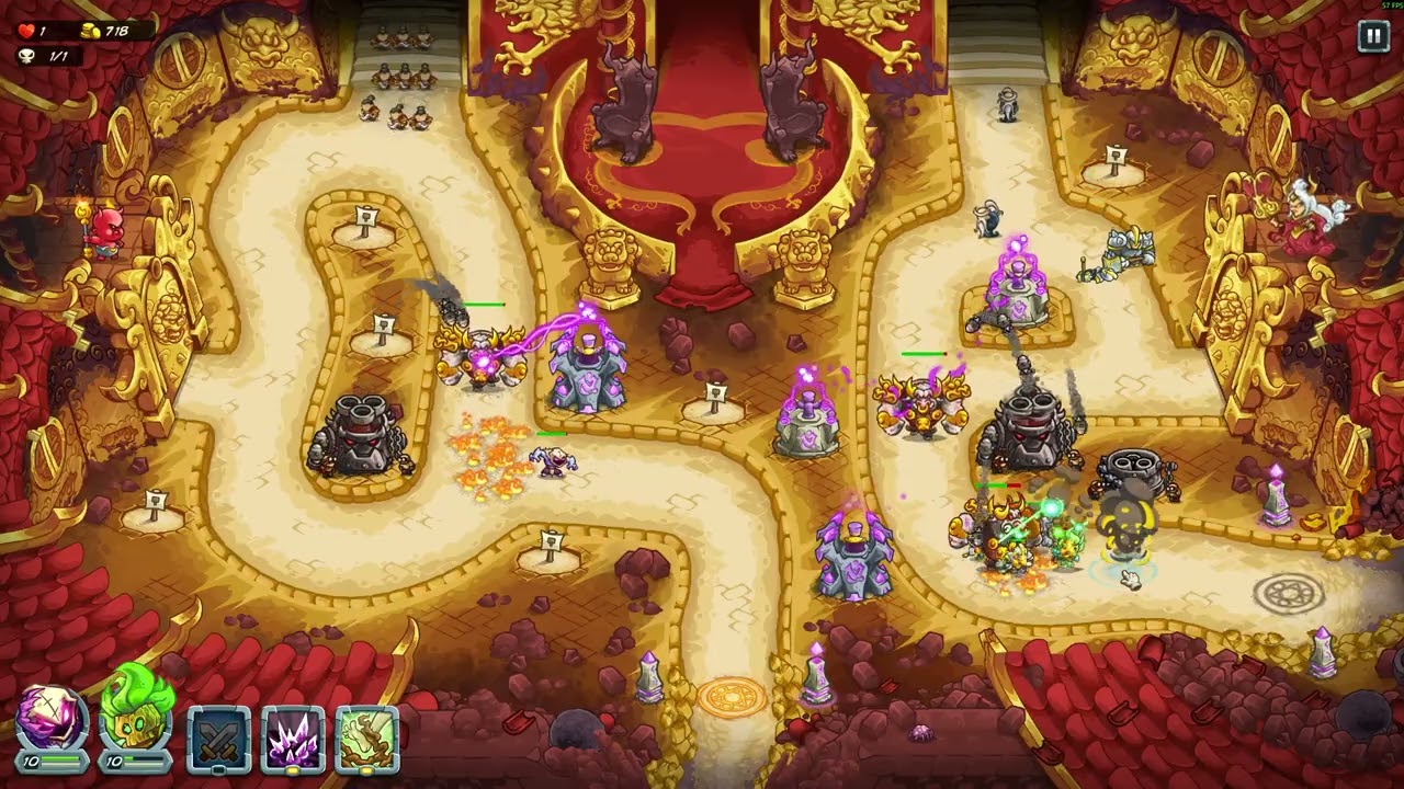 Kingdom Rush 5: Alliance The Demon King Stronghold [Iron] [Impossible] 王國保衛戰５：同盟 魔王保壘 鋼鐵挑戰 不可思議