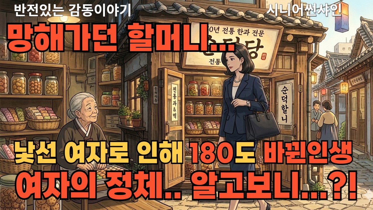 망해가던 한과점 할머니의 인생역전 이야기