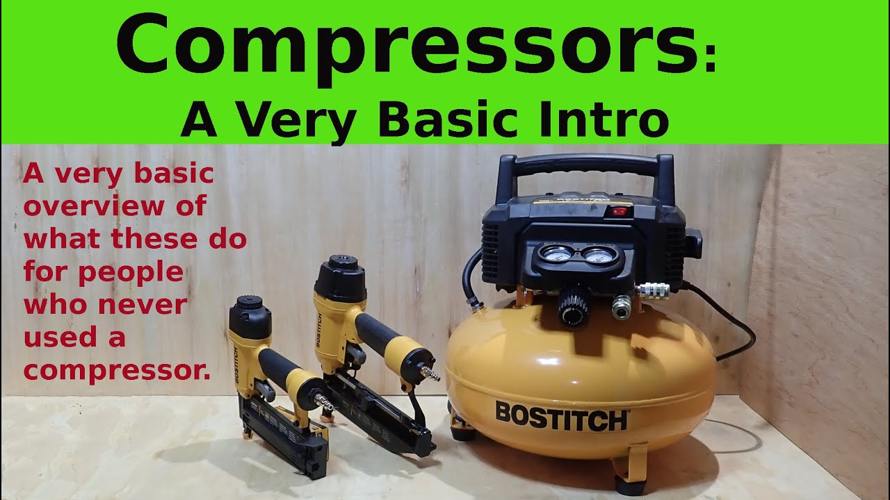 Basic Understanding of the Basic Components of a Compressor Tool Kit. Not a how to use guide.