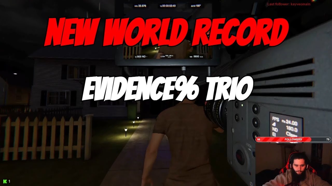 NEW WORLD RECORD!!! Ridgeview Road House/ Phasmophobia