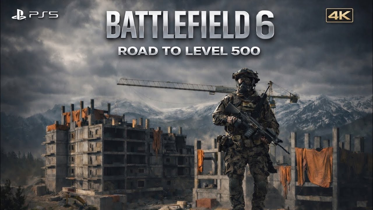 BATTLEFIELD 6 PS5 Gameplay 🔥 Road to Level 500 | Intense Multiplayer Matches