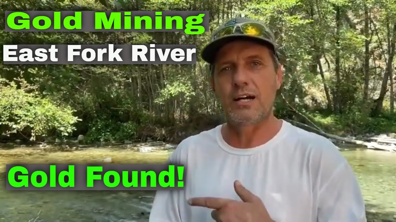 Gold Mining The East Fork River San Gabriel Mountains Gold Found! Gold River Mining