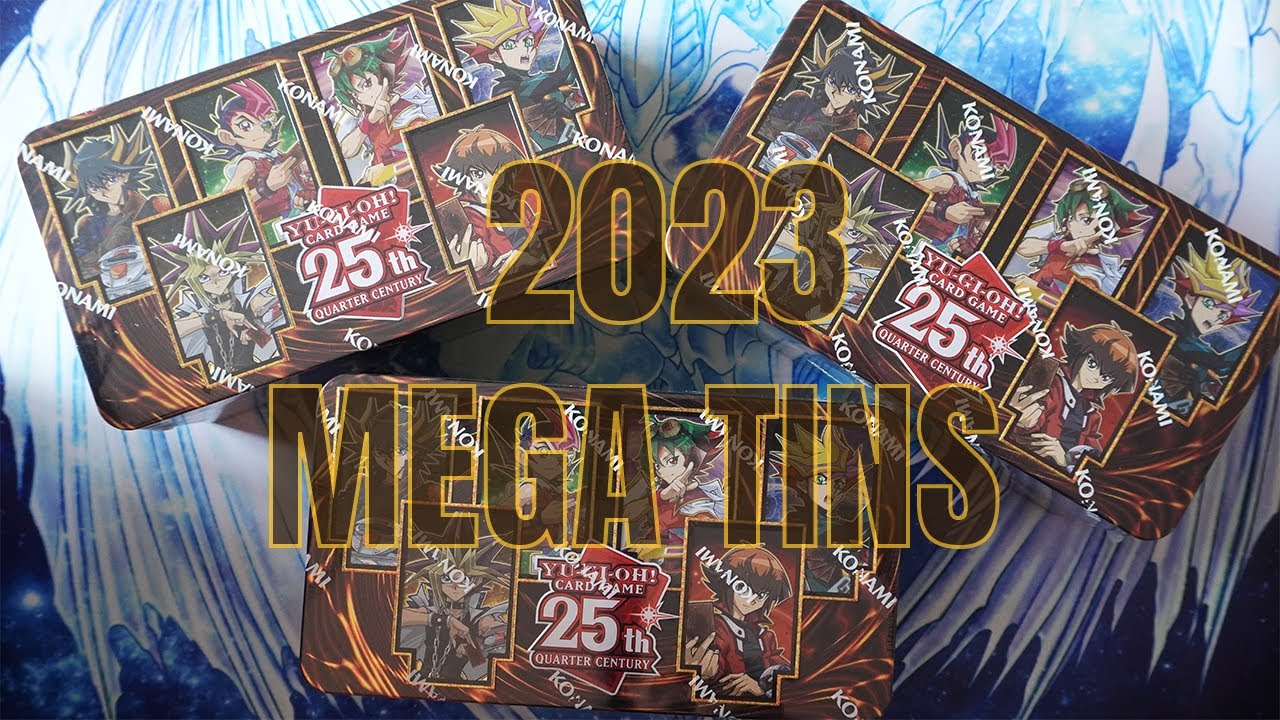 TRIPLE YUGIOH 2023 MEGA TINS OPENING!