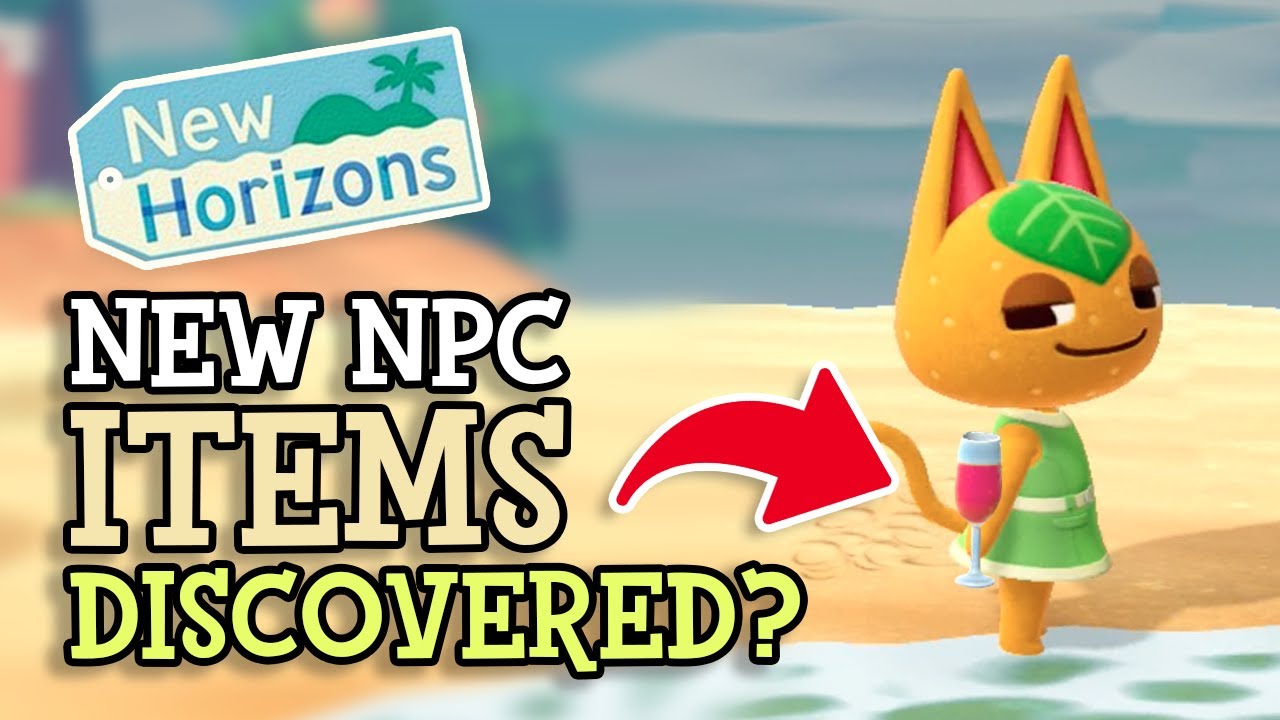Animal Crossing New Horizons: NEW VILLAGER ITEMS DISCOVERED (April Update Details)