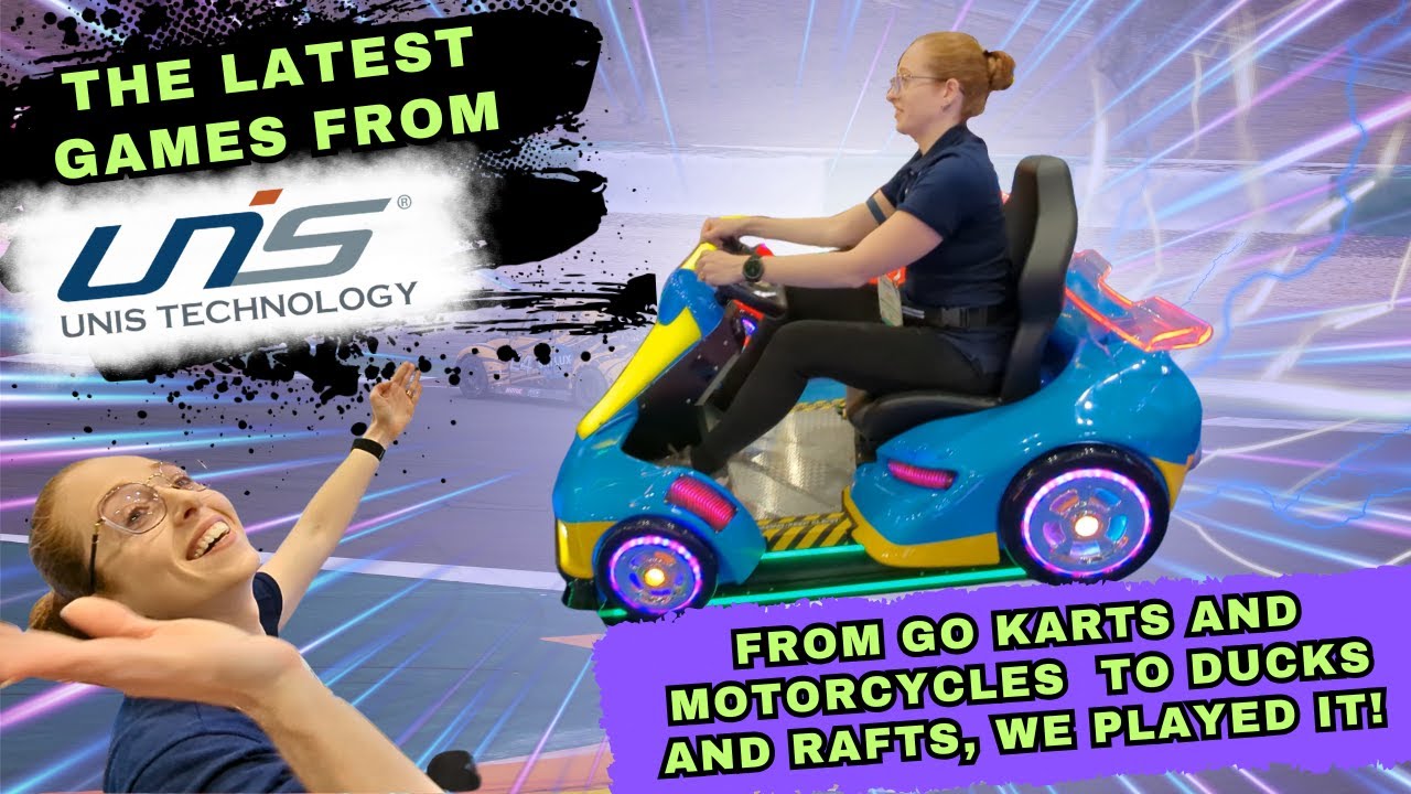 We Played UNIS’s LATEST Arcade Games! 🏆 Racing, Shooting & More!