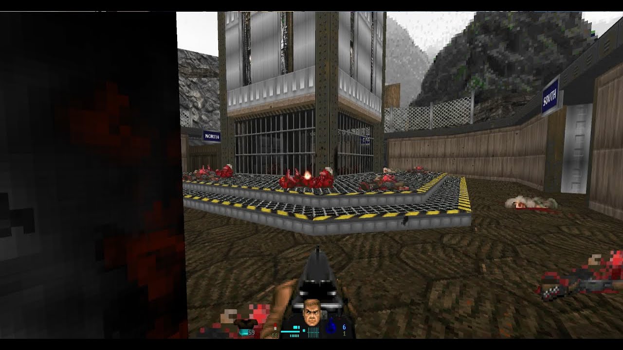 Hideous destructor & Ugly as sin Spectacle Creep Doom1 E1M9