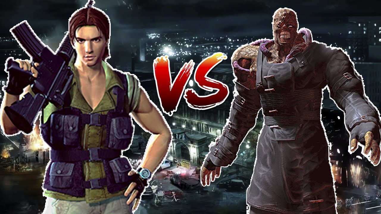 Resident Evil 3 Carlos Defeating All Nemesis (The Mercenaries)