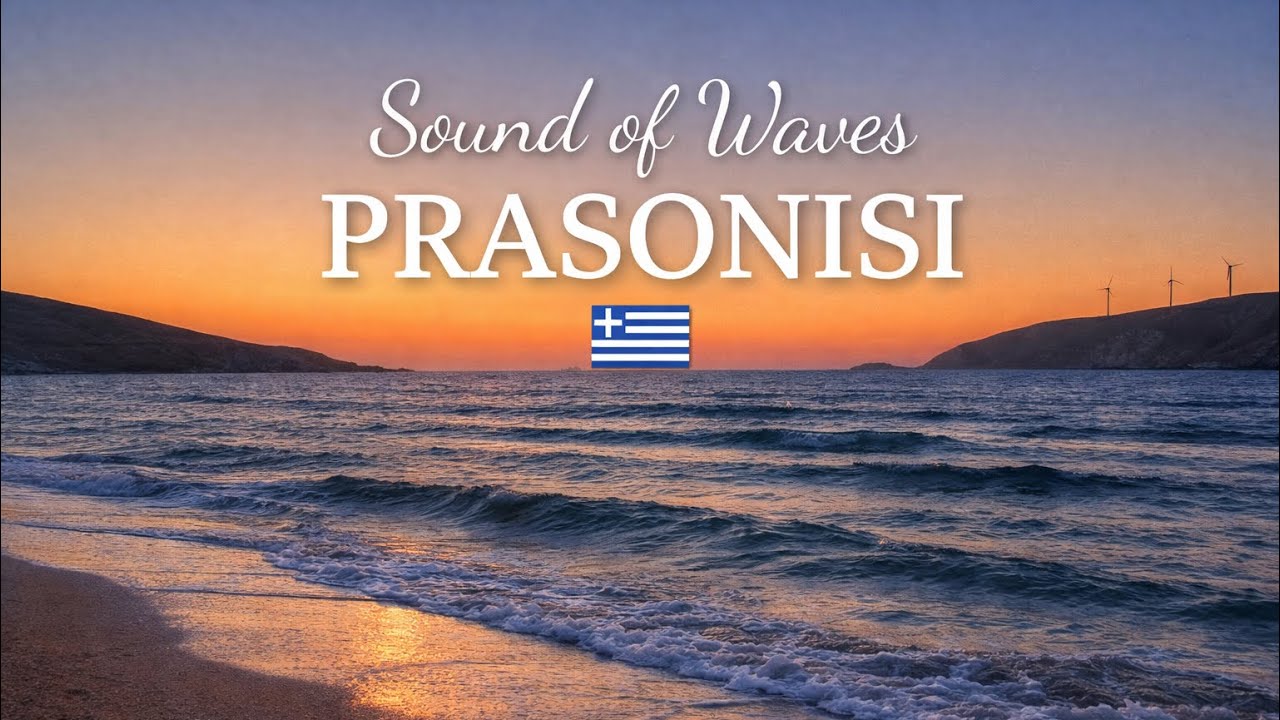 Prasonisi, Rhodes 🇬🇷 | Calm Coastal Walking Tour 4K