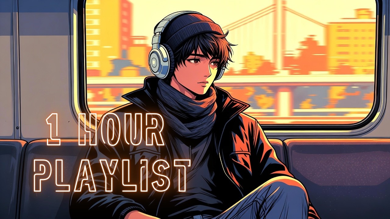 1 Hour Focus Playlist Groove | Subway Sunset Session 🌆