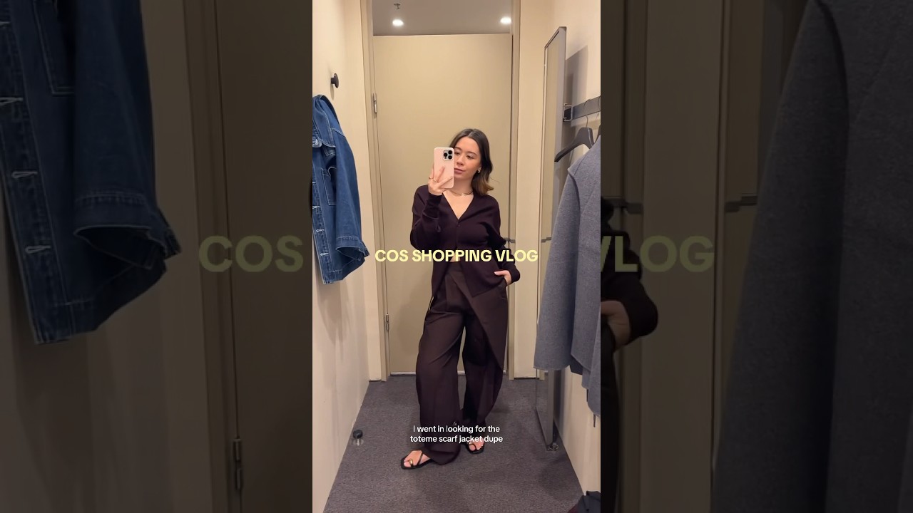 COS SHOPPING VLOG | Autumn/winter collection 🍂 #vlog