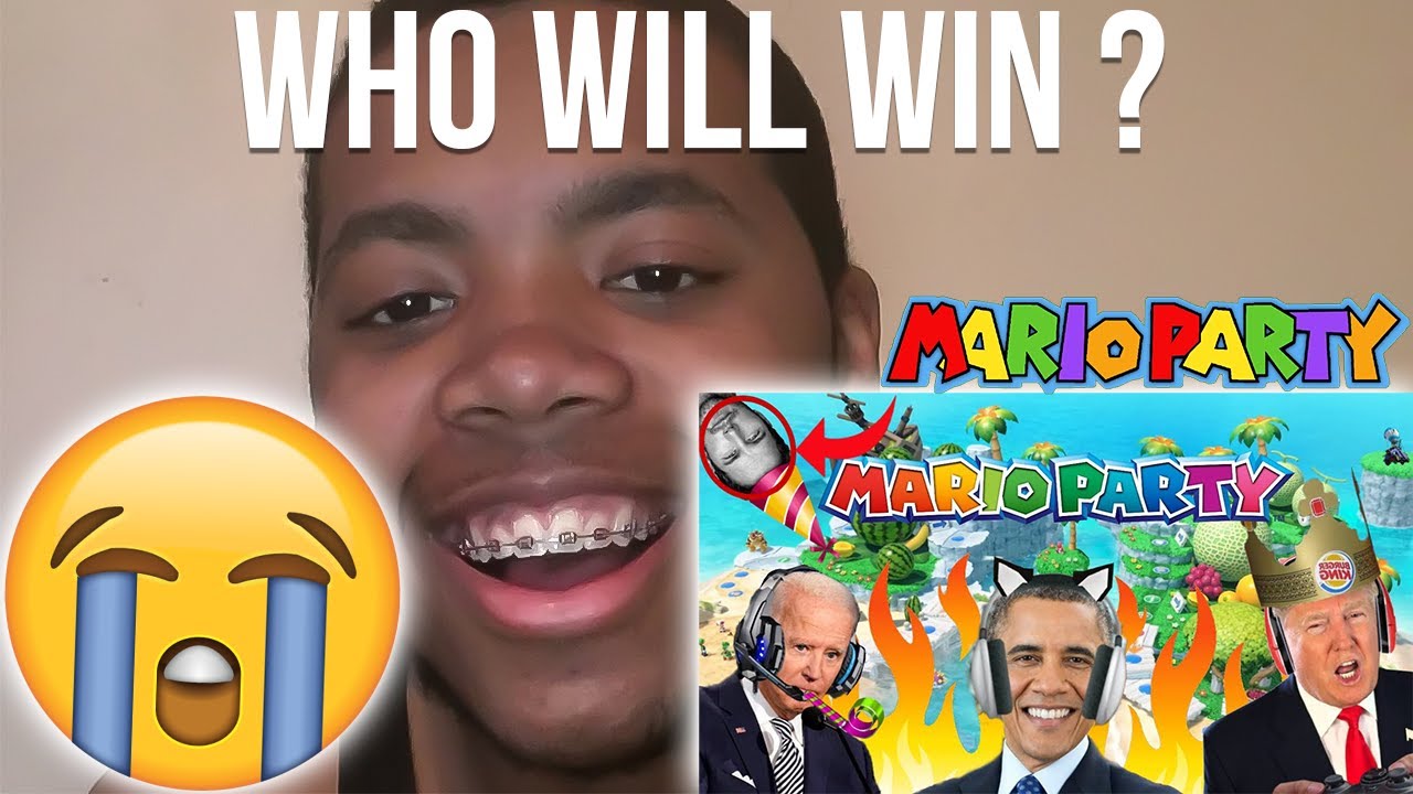 The Gamer Presidents Play Mario Party (ft. Chris Pratt) Reaction