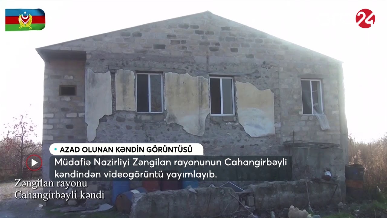 Zəngilanın Cahangirbəyli kəndinin görüntüsü - ARB24 (Xəbərlər)