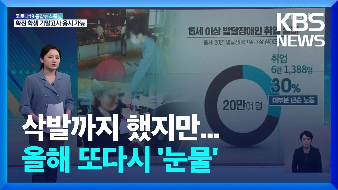 발달장애인법 제정 8년&hellip;사회 참여 &lsquo;제자리&rsquo; / KBS  2022.05.20.
