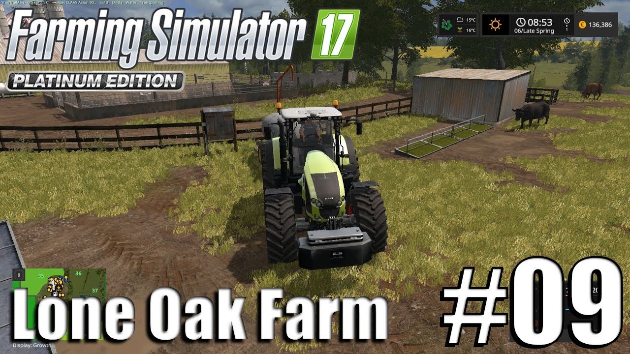 Farming Simulator 17 - Lone Oak farm - Timelapse # 9 - Spring Tasks