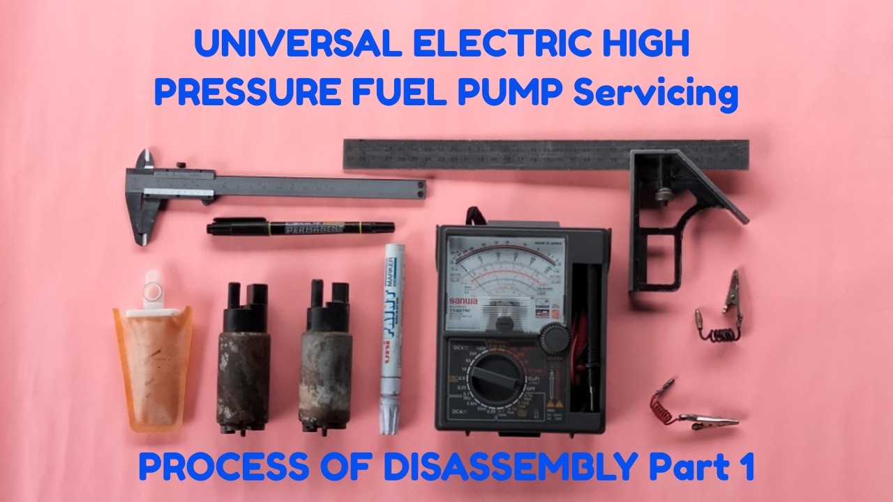 UNIVERSAL ELECTRIC HIGH PRESSURE FUEL PUMP Servicing/Rebuild | Part 1