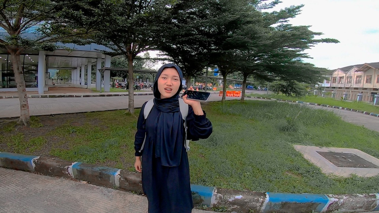 Ngabuburit Sama Adek Intan Ke Alun   alun