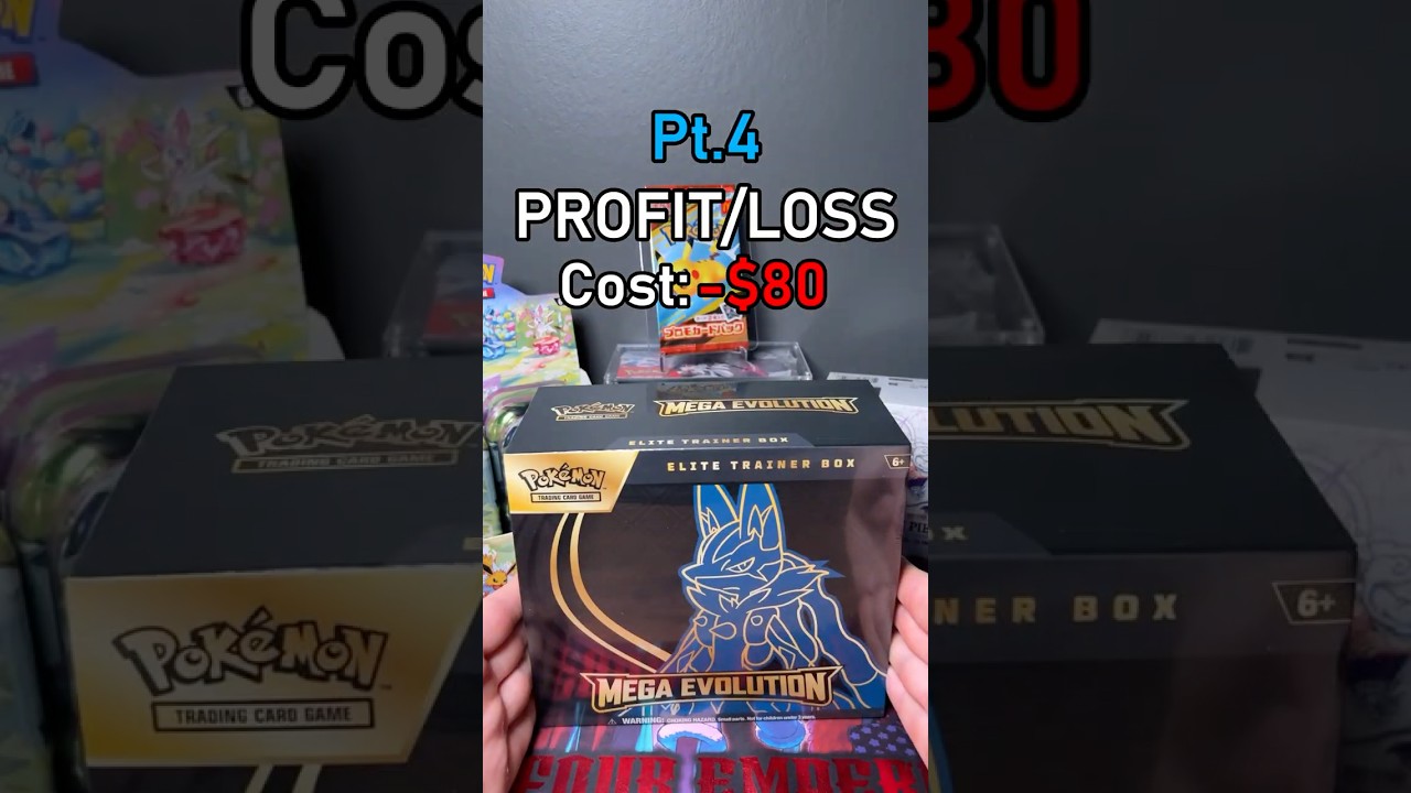 Profit/Loss Series! (Pt.4) Mega Evolution ETB!