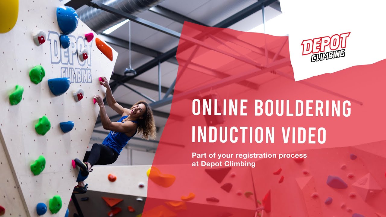 Depot Climbing Online Bouldering Induction Video