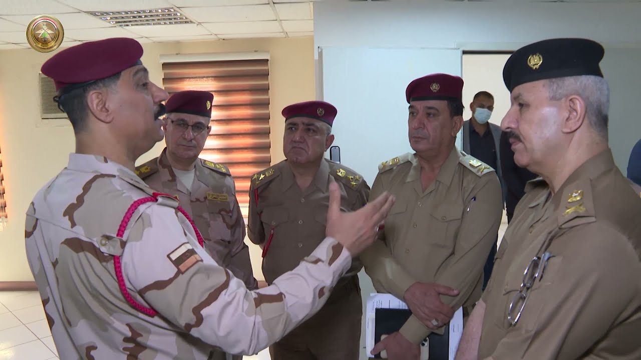 المفتش العسكري لوزارة الدفاع يترأس لجان التفتيش التعليمي للمديرية العامة لاستخبارات وأمن بغداد